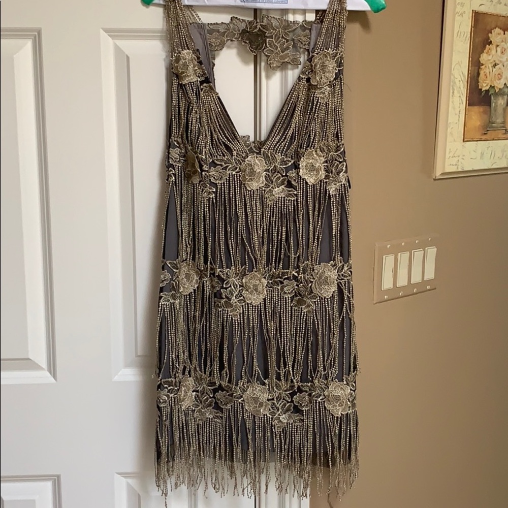 Free People embroidered dress